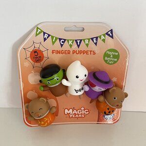 MAGIC YEARS TrickTreat 5-PIECE SET FINGER PUPPETS 3yrs+-NWT